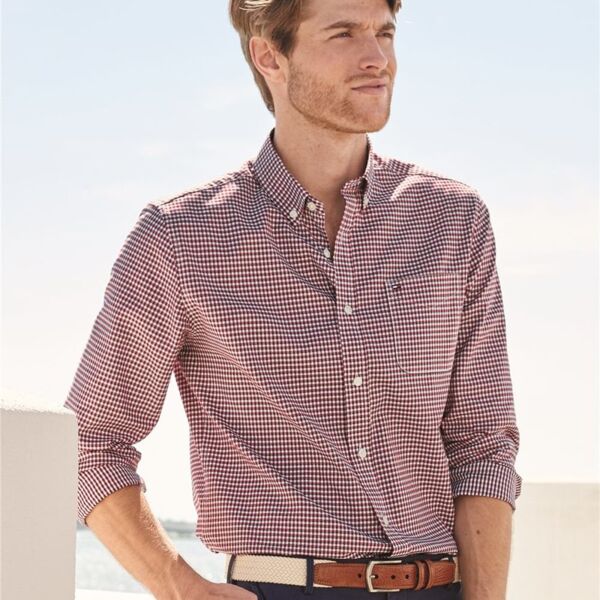 TOMMY HILFIGER - 100s Two-Ply Gingham Shirt Thumbnail