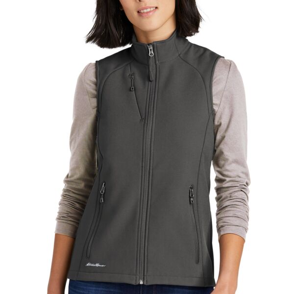 SEW N STITCHES - Ladies Stretch Soft Shell Vest Thumbnail