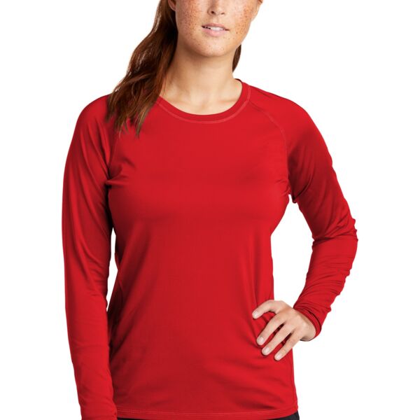 Sew N Sttiches - Ladies Long Sleeve Rashguard Tee Thumbnail