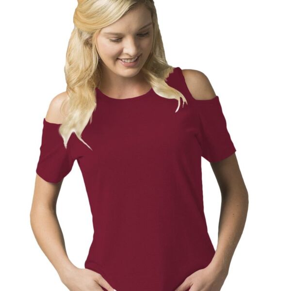 Swim Women's Cold Shoulder Tee Thumbnail