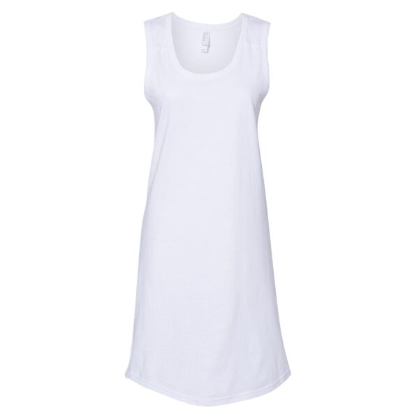 Women's Fine Jersey Racerback Tank Dress Thumbnail