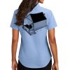 Ladies Short Sleeve Easy Care Shirt Thumbnail